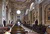Interior of Church of St. Augustine, Modena, Italy