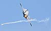USAF F-35A Lightning II with afterburner and flare