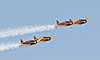 Harvards flying in formation, CIAS 2012