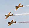 Harvards flying in formation, CIAS 2012