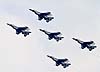 USAF Thunderbirds at the 2018 CIAS