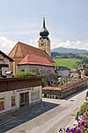 The Catholic church in Schladming, Austria