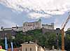 The fortress at Salzburg, Austria