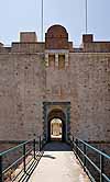 The entrance to the Citadelle's keep in St-Tropez