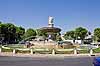 The fountain at La Rotonde in Aix-en-provence