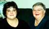 My sister-in-law Julie and her mother, Judy, at Christine's party.