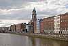 A view of Dublin and the River Liffey