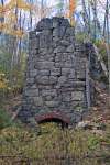 The ruins of a lime kiln in Limehouse, Ontario