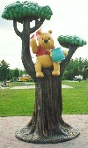 Statue of Winnie the Pooh in White River