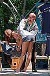 Zoltan the Adequate does a trick at the 2010 Casa Loma Renaissance Festival