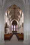 The interior of Bern cathedral